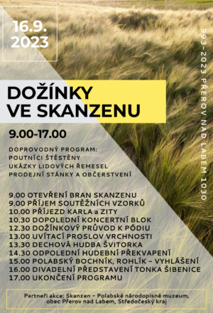 Dožínky ve skanzenu