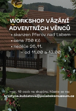 Workshop vázání adventních věnců